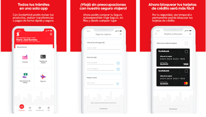 App banca movil Scotiabank