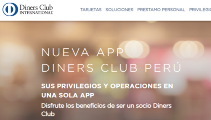como consultar estado de cuenta Diners Perú