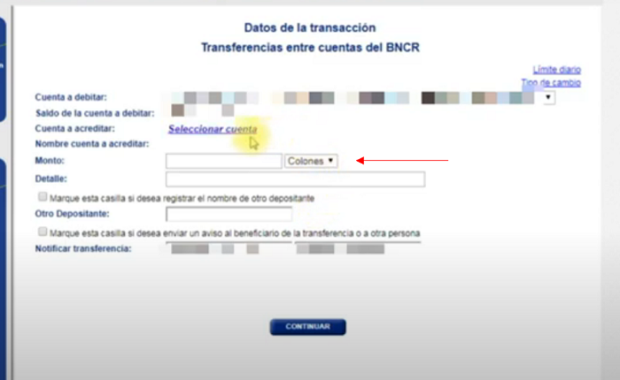 consultas de cuenta Banco Nacional online