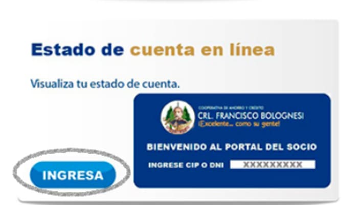 estado de cuenta el linea coop bolognesi