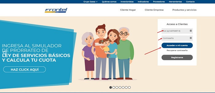 estado de cuenta frontel