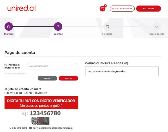 estado de cuenta unimarc